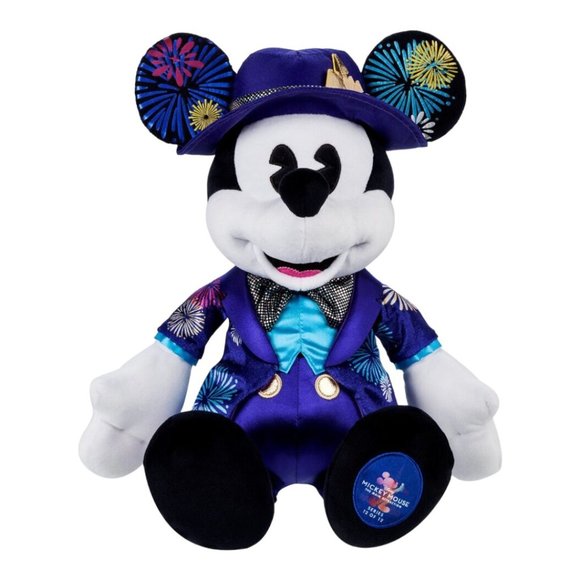 Disney Mickey Mouse Main Attraction Cinderella Castle Fireworks Limited Plush
